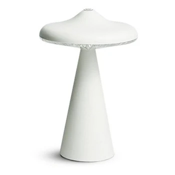 1 Комплект светодиодного ночника Креативная атмосфера Проекционная лампа Украшение Прикроватной тумбочки Белый
