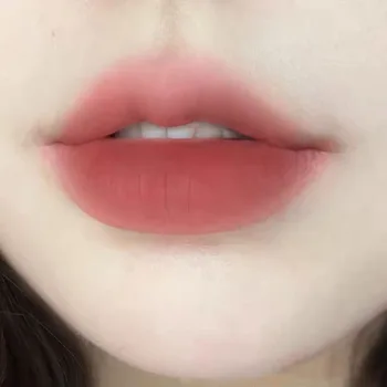 матовая губная помада daimanpu Heroine Lip Mud Velvet с антипригарным покрытием в чашке Soft Mist Parity Live Peach Lip Glaze