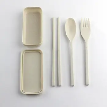 Многофункциональная пластиковая ложка, вилка, палочки для еды, не содержащая бисфенола А, набор столовых приборов для кухни