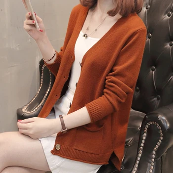 новый летний Хит продаж, женский модный повседневный теплый приятный женский милый свитер Дешево оптом L394