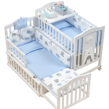 Продается Многофункциональная детская Деревянная кроватка