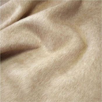 Утолщенная двусторонняя ткань альпака, теплое пальто, осень-зима, Ткань оптом по метру для шитья, органический материал 
